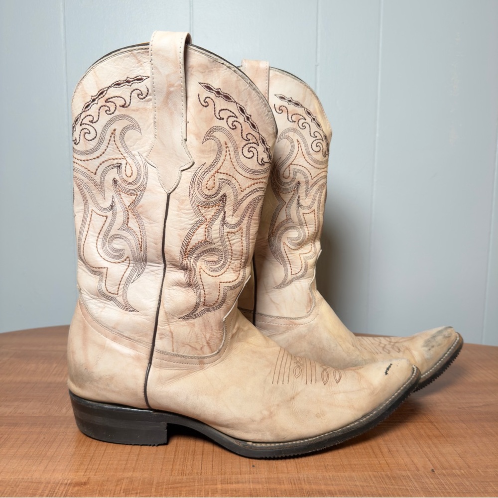 Vintage D’Emanuel’s Leather Cowboy Boots